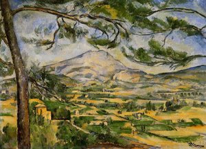 Mont Sainte-victoire (courtauld) — Paul Cézanne