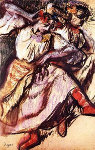 Due Ballerine Russe — Hilaire-germain-edgar Degas