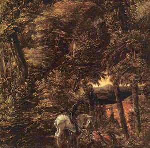 Saint George In The Forest — Albrecht Altdorfer