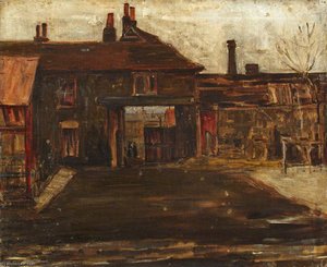 An Uxbridge Yard — Maud Ireland Button