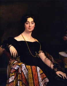 Madame Jacques-louis Leblanc, Née Francoise Poncelle — Jean-auguste-dominique Ingres