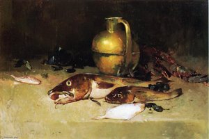 Still Life With Fish — Soren Emil Carlsen