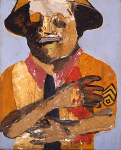 Wounded Sargent — Benny Andrews
