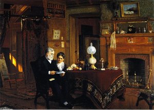 The Letter (also Known As Mr. And Mrs Samuel Colgate) — James Wells Champney