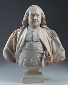 Portrait Of Aymard-jean De Nicolay, Premier Président De La Chambre Des Comptes — Jean-antoine Houdon