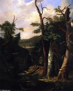 Western Forest (also Known As Aftermath Of A Tornado) — Robert Seldon Duncanson