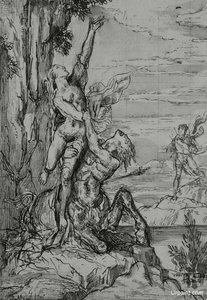 Le Dérobement De Dejanire — Gustave Moreau