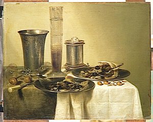 Un Dessert — Willem Claesz Heda