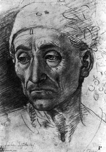 Head Of A Poet Wearing A Cap — Luca Signorelli