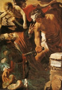 The Martyrdom Of St Matthew — Claude Vignon