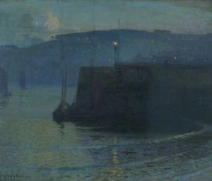 The Pier — Sir John Alfred Arnesby Brown