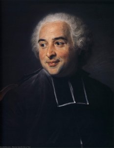 François-emmanuel Pommyer, Abbot Of Bonneval — Maurice Quentin De La Tour