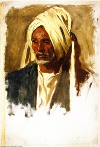 Old Man With A White Beard — John Singer Sargent
