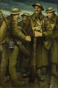 A Group Of Soldiers — Christopher Richard Wynne Nevinson