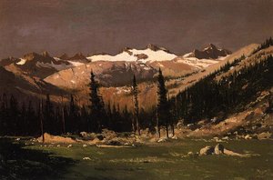Mount Lyell Above Yosemite — William Bradford