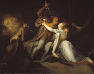 Percival Delivering Belisane From The Enchantment Of Urma — Johann Heinrich Füssli