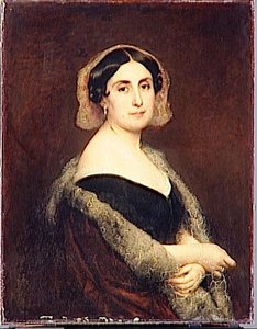Portrait De Mme Paul Rattier — Charles François Jalabert