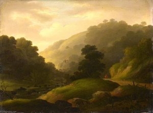 Cherry Bridge And The River Lynn, North Devon — John Wallace Tucker