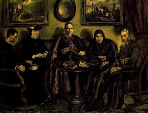 La Visita Del Obispo — José Gutiérrez Solana