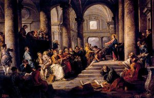 The Dispute Between Jesus And The Doctors — Giovanni Paolo Panini