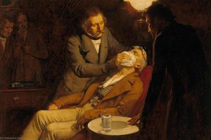 The First Use Of Ether In Dental Surgery, 1846 — Ernest Board