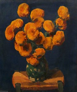 Still Life With Chrysanthemums — Evan Walters