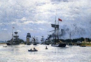Ships In Port — Stanislas Lépine