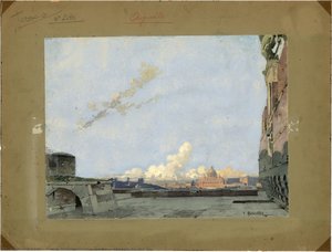 Tosca - Sketch Of Act Iii — Adolfo Hohenstein