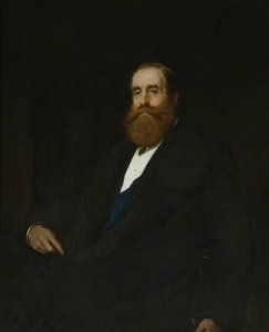 John Poyntz (1835–1910), 5th Earl Spencer, Chairman Of The County Council (1888) (copy Of Frank Holl) — John Charlton