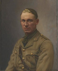 Lieutenant A. L. Bobby, Machine Gun Corps And Middlesex Regiment, C.1917 — Charles Ernest Butler