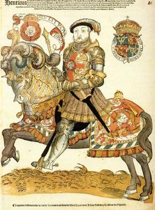 Henry Viii Of England On Horseback — Cornelis Anthonisz