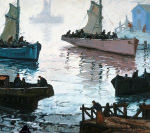 进入巴拉圭港湾 — Benito Quinquela Martín