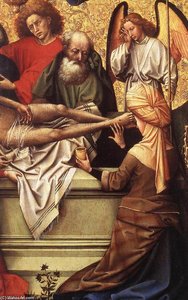Seilern Triptych (detail) — Robert Campin (master Of Flemalle)