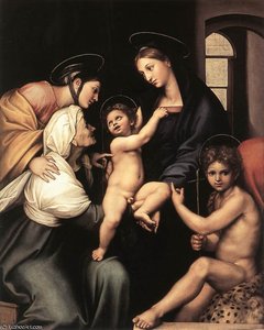 The Sistine Madonna (detail)3 — Raphael
