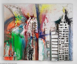 Pirodáctilo Sobre New York — Niki De Saint Phalle