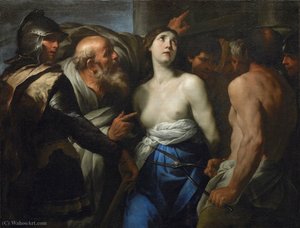 Martyre De Sainte Agathe — Andrea Vaccaro