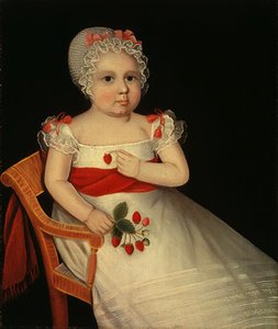 The Strawberry Girl — Ammi Phillips