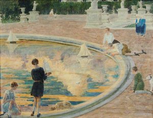 In The Tuileries Gardens — William Herbert Allen