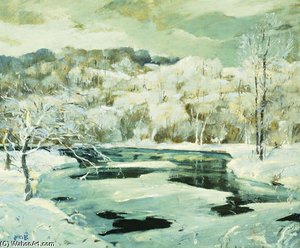 Frosted Trees — Jonas Lie