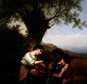 The Straw Hat — Pierre Edouard Frère