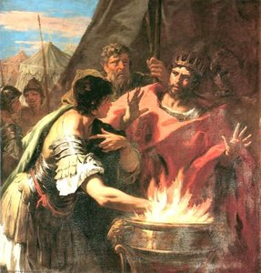 Muzio Scevola — Sebastiano Ricci