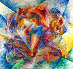 Dynamism Of A Soccer Player — Umberto Boccioni