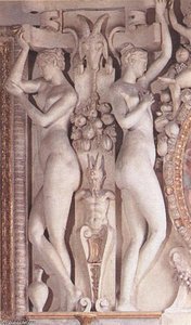 Royal Staircase (detail) — Francesco Primaticcio