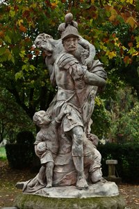 Aeneas And Anchises Escaping From Troy — John Cheere