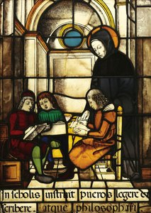 Saint John Of Damascus Teaches Children — Niccolò Di Leonardo Da Varallo