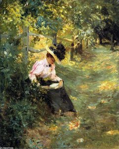 The Lane — Theodore Robinson