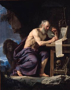 Saint Jerome In The Wilderness — Philippe De Champaigne