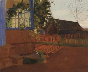 Evening Landscape — Konstantin Andreevic Somov