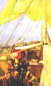 On Deck. — Konstantin Alexeievitch Korovin