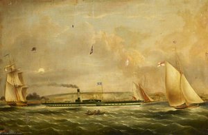 The Paddle Steamer 'venus' — Richard Ball Spencer